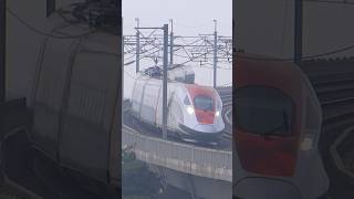 WHOOSH KCIC400AF Fast Train railway highspeedtrain kcic train bullettrain train trending [upl. by Ahsiret255]