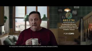 Breztri for COPD  Breathe Easier with Breztri  TV Commercial tvcommercials Breztri [upl. by Attelra]