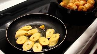 Caribbean Cooking Videos How to Fry Plantains [upl. by Gavrah]