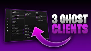 TOP 3 FREE MINECRAFT GHOST CLIENTS MODS UPDATED 2022 [upl. by Oicnerual]