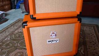 Orange Crush 12 amp Crush 20RT Unboxing and first impressions [upl. by Atok104]