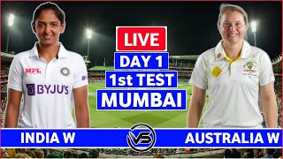 India W vs Australia W Only Test Live Scores  IND W vs AUS W Only Test Live Scores amp Commentary [upl. by Yuu933]