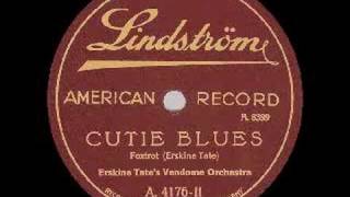 Erskine Tates Vendome Orchestra CUTIE BLUES 1923 [upl. by Adnohsak613]