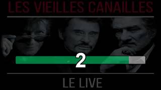 Les Vieilles CanaillesOn veut des légendes Live 2017karaokesansvideo [upl. by Zinck]