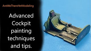 Advanced cockpit painting techniques and tips for scale model builders [upl. by Esiuqcaj]