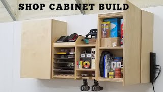 DIY Shop Cabinet Build Workshop Project [upl. by Dola]