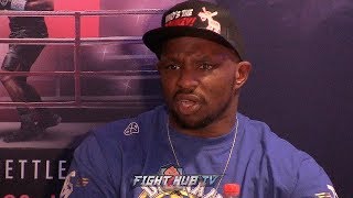 DILLIAN WHYTE SPEAKS ON COME FROM BEHIND KO WIN OVER DERECK CHISORA  WHYTE CHISORA 2 FULL PRESSER [upl. by Licha]