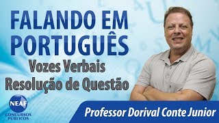 Falando em Português Vozes Verbais [upl. by Aicilaanna]