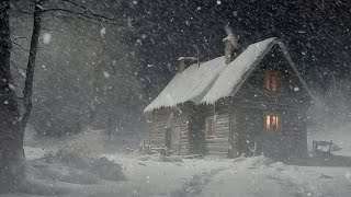 Wind Sounds for Sleeping┇Howling Wind amp Blowing Snow┇Winter Storm amp Icy Snowstorm Ambience [upl. by Pelletier]