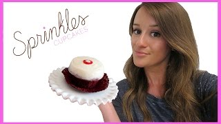 How To Make Sprinkles Red Velvet Cupcakes [upl. by Ecirtac]