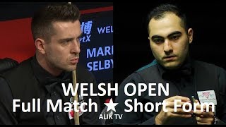 Mark Selby vs Hossein Vafaei W O 2019  Short Form [upl. by Atterehs]