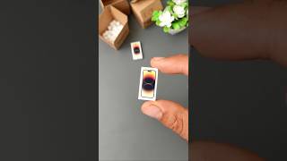 Apple iPhone 14 Pro max Gold unboxing miniphone [upl. by Oilerua]