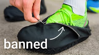 I Ran a Marathon in Banned Shoes [upl. by Rozelle]