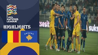 Romania vs Kosovo Highlights  Nations League 2024 [upl. by Natalya]