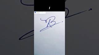 Bk signatures style bk signatures simple signaturestyle bk easy ytshorts calligraphy signature [upl. by Nostrebor544]