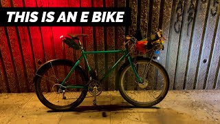 Converting My 80s MTB Commuter In To An E Bike With SwytchBike [upl. by Weibel]