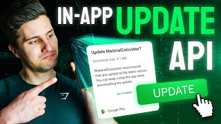 How to Use the Google Play InApp Update API  Android Studio Tutorial [upl. by Sapphera351]