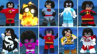 LEGO The Incredibles  All Characters in Edna ModeMode Cheat [upl. by Ferdy240]