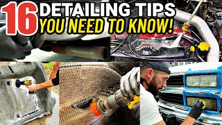 A Detailers Tips to Detailing Your Car LIKE A PRO [upl. by Thora]