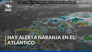 Alerta por posible ciclón tropical en Caribe colombiano estas serían las zonas afectadas [upl. by Adiela770]