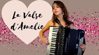 Accordion La Valse dAmelie from Amelie by Yann Tiersen [upl. by Bandler1]