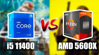 i5 11400 vs Ryzen 5600X  Большое Сравнение [upl. by Yenar]