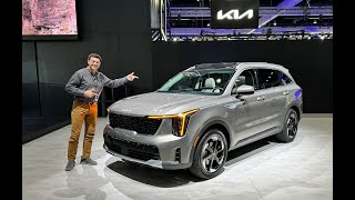 2024 Kia Sorento First Look  Sharper Looks And The PHEV Returns [upl. by Zorina]