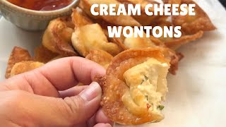 How to Make Cream Cheese Wontons [upl. by Grayce]