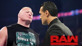 RAW 25th Anniversary Alberto Del Rio Returns for Brock Lesnars Universal Title [upl. by Yc]