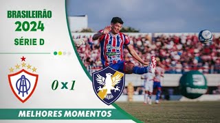 Itabaiana 0 3 x 4 1 Retrô  série D 2024  semifinal Volta Melhores momentos  gols  Pênaltis [upl. by Weissberg]