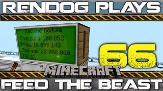 S1E66 Lets Play Minecraft FTB  Industrial Information Panel [upl. by Trebo590]