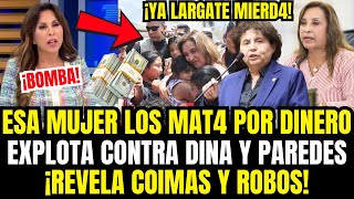 BOMBA Patricia Chirinos hunde a Dina Boluarte y revela planes de la nueva directora de Qali Warma [upl. by Eicaj]