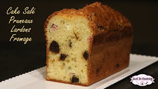 Recette de Cake Salé aux Pruneaux Lardons et Fromage [upl. by Tibbs]