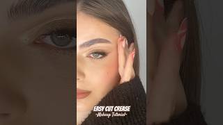 Cut Crease🔪 new youtube youtubeshorts beauty makeup eyeliner eyemakeup cutcrease december [upl. by Sorenson]