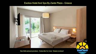 exotica hotel and spa by zante plaza canaries hotel holiday [upl. by Ailes]