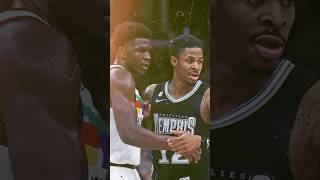 Ja Morant or Anthony Edwards 🤔 nbaedits nbahighlights shorts [upl. by Animar]