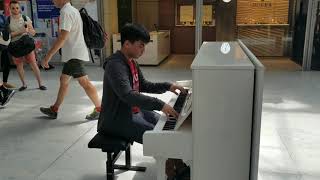 Chopin Ballade No 1 in G Minor at Paris Charles de Gaulle Airport [upl. by Gothurd]