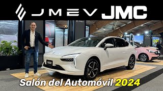 JMEV amp JMC en el Salón del Automóvil 2024 lanzamientos novedades precios y más 4K [upl. by Aicirtal]