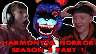 HARMONY AND HORROR SEASON 2 REACTION  Part 1 [upl. by Ethel]