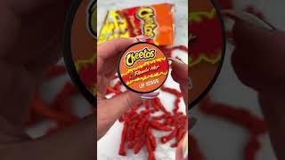 Flamin Hot Cheetos Lip Balm Scrub Satisfying Video ASMR shorts asmr [upl. by Nnylhsa]