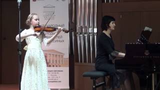 The Closing of Gnessin Competition for Young Violinists [upl. by Anaujal216]