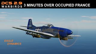 3 Minutes over Occupied France 1944 DCS Warbirds dcsworld [upl. by Jaal453]