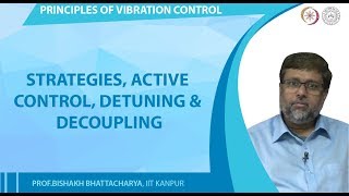 Strategies Active control Detuning amp Decoupling [upl. by Yrrah]