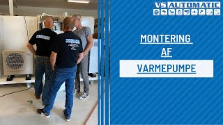 Panasonic varmepumpe montage Sådan gør du [upl. by Tucky268]