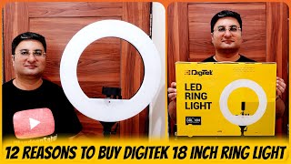 12 Reasons to buy Digitek 18 inch Ring Light [upl. by Edgar]