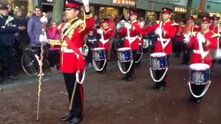 Muziekkorps in de binnenstad van Leeuwarden [upl. by Prendergast272]