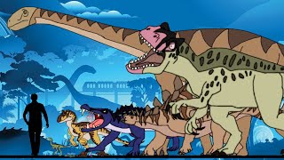 Jurassic world Dinosaurs size Comparison Horrid henry Style [upl. by Ellene166]