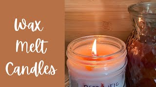 Wax melt candles with Dollar Tree containers [upl. by Yenffit328]