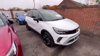 Vauxhall Crossland 12 Turbo 130 Elite 5dr FOR SALE  Underwoods Motoring [upl. by Jorey700]