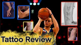 Review on Steph Currys Tattoos [upl. by Nonnac]